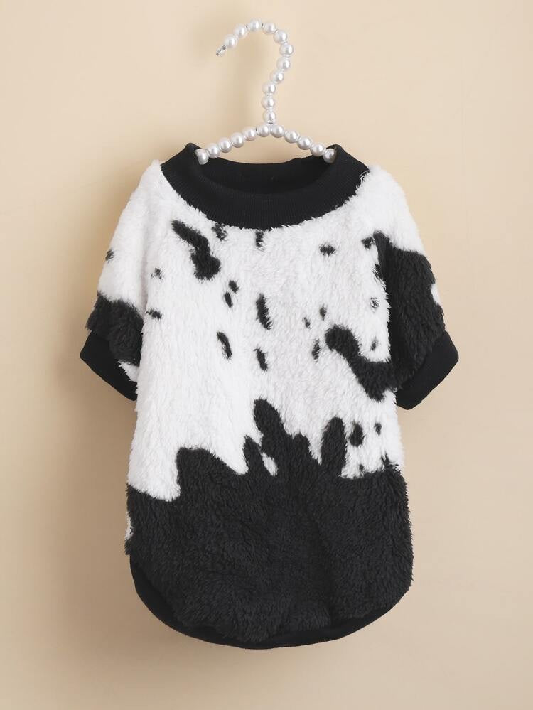 Cow Print Fleece