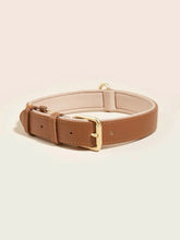Load image into Gallery viewer, Cognac Leather Collar
