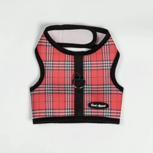 Load image into Gallery viewer, Plaid Harnesses: Tan, Pink, Red

