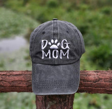 Load image into Gallery viewer, &quot;DOG MOM&quot; Cotton Hat
