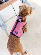 Load image into Gallery viewer, Plaid Harnesses: Tan, Pink, Red
