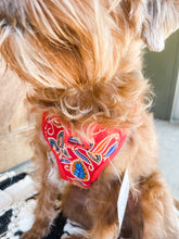 Load image into Gallery viewer, Wrap and Snap Choke Free Dog Harness Red Tahiti
