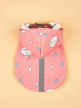Load image into Gallery viewer, Rain &amp; Clouds Pink Raincoat!
